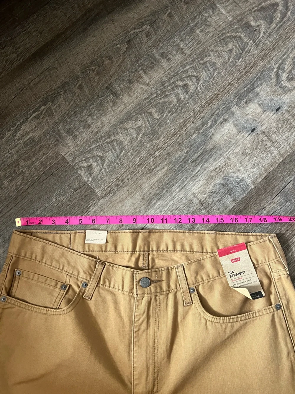Levi's 514 Straight‎ Fit Men's Jeans-Size 38x32